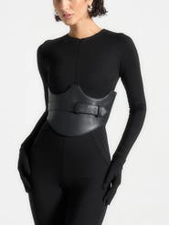 Manière De Voir Leather Corset Belt