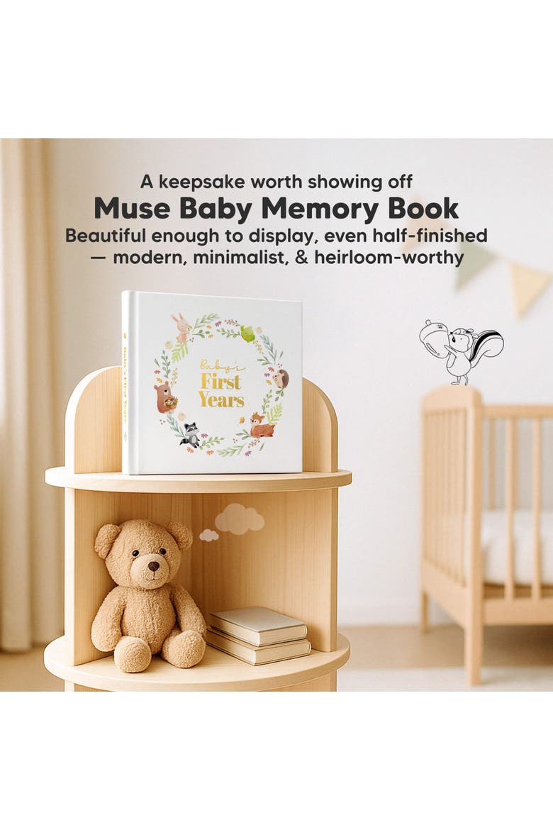 Muse Baby Memory Book, Alternate, color, Muse