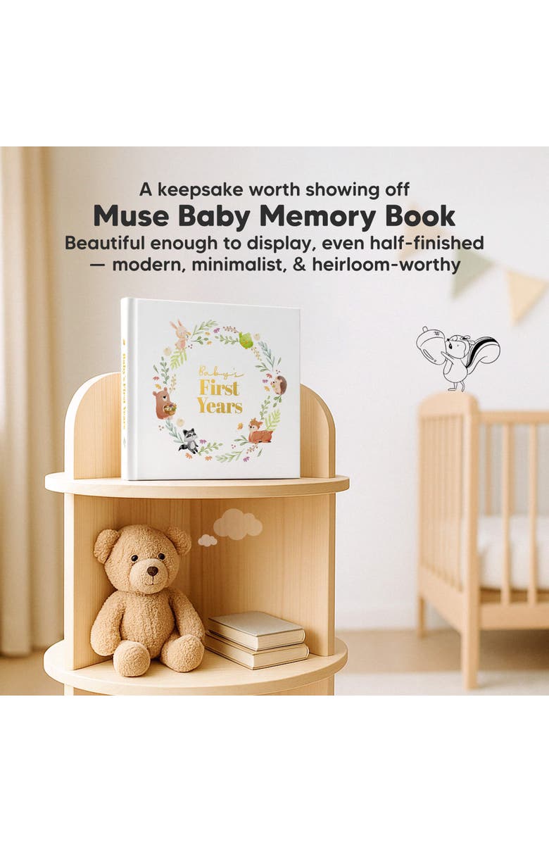KeaBabies Muse Baby Memory Book, Alternate, color, Muse