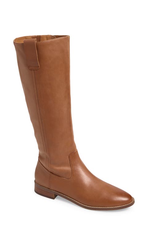Kara Leather Riding Boot