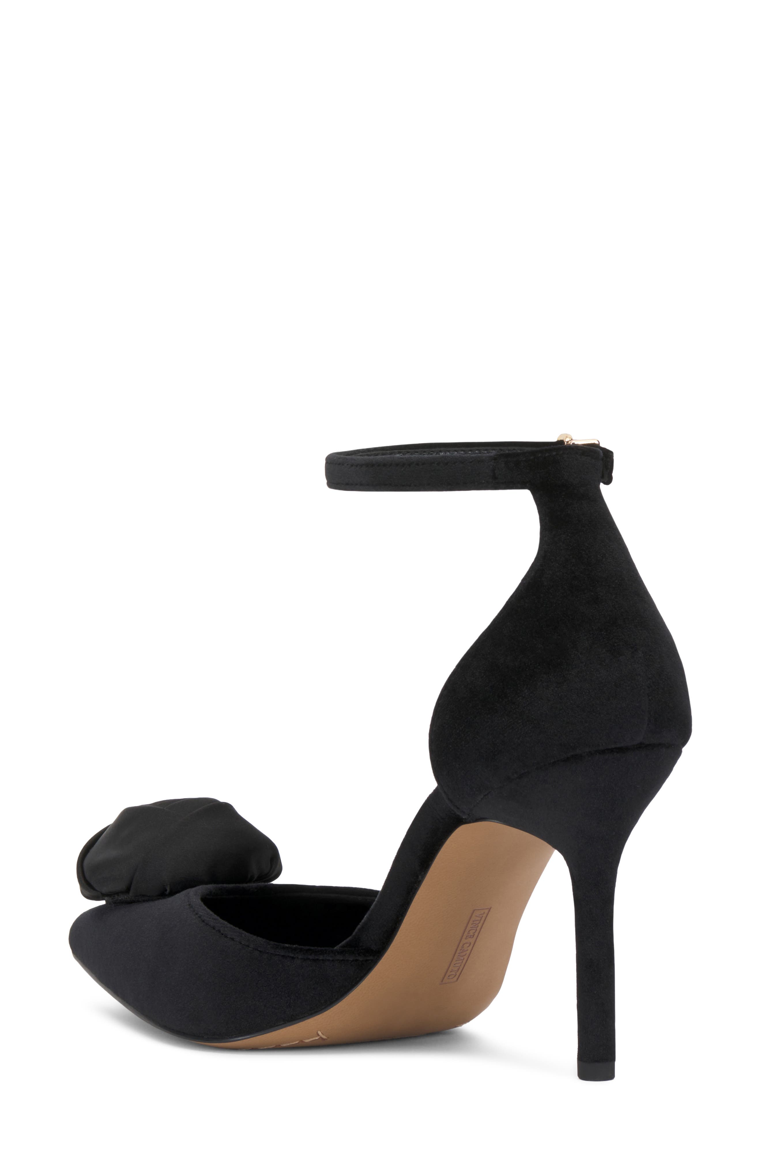 Mirezzo Pointed Toe d'Orsay Pump, Alternate, color, BLACK
