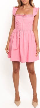 Petal & Pup Anastasia Cutout Back Minidress