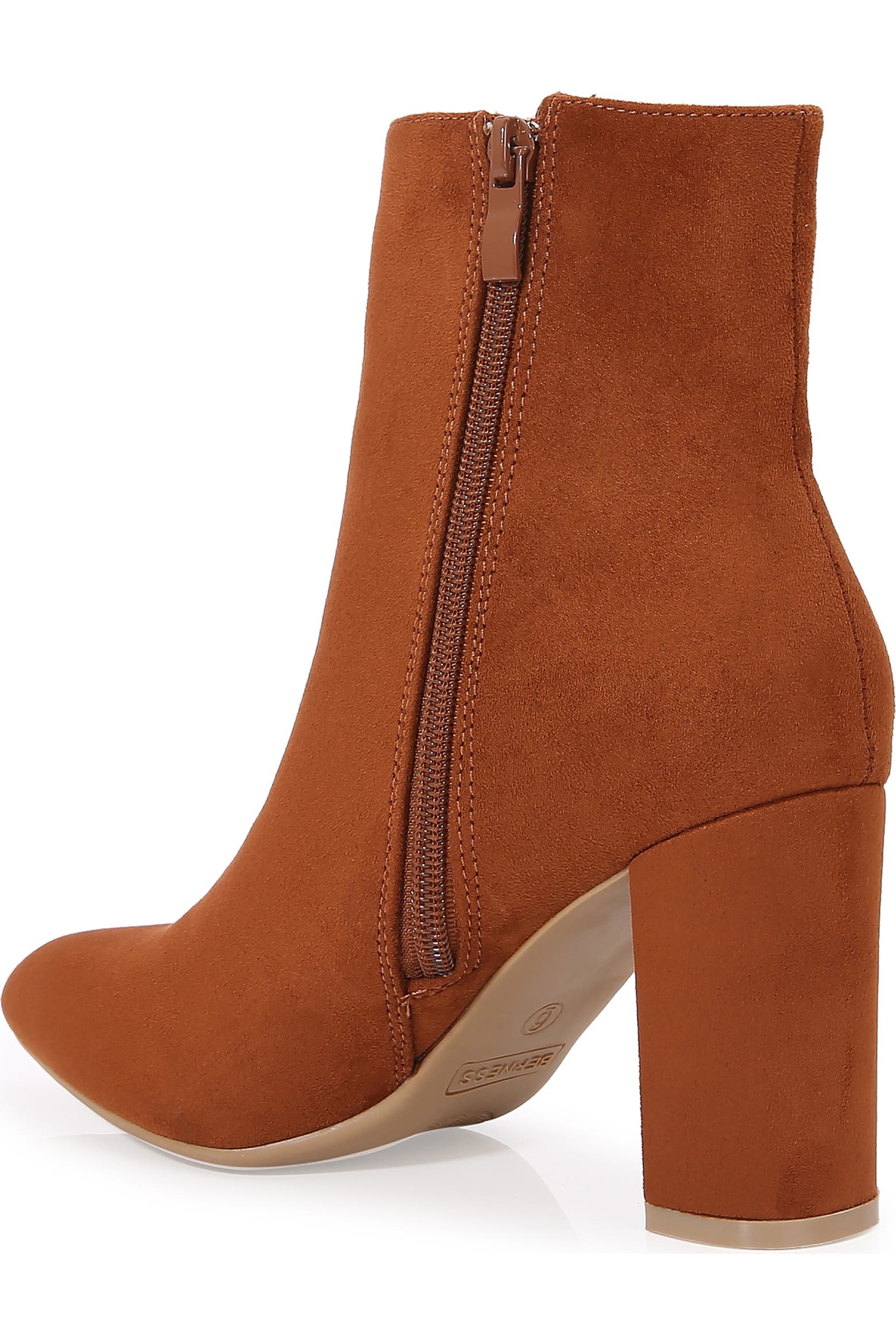 Camel Guide Block BERNESS Sara Block Heel Bootie (Women) | Nordstromrack