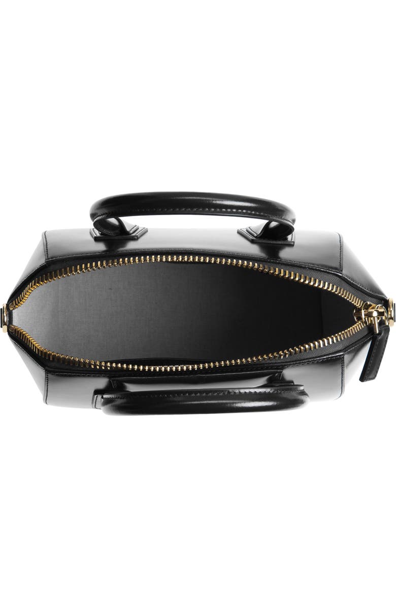 Givenchy Small Antigona Leather Satchel, Alternate, color, Black