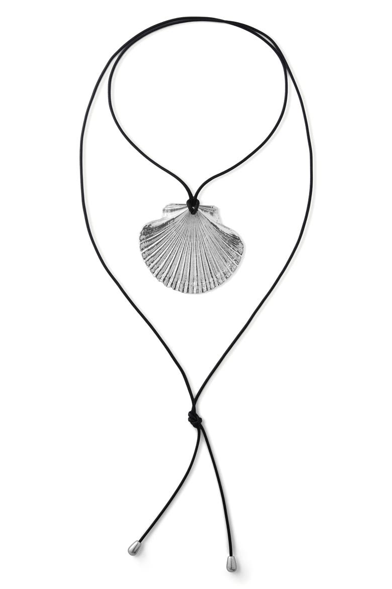 Wrap Necklace, Main, color, SILVER PLATED