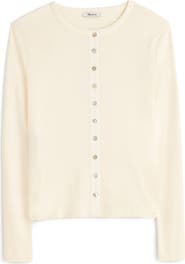 Madewell Garment Dyed Rib Cardigan