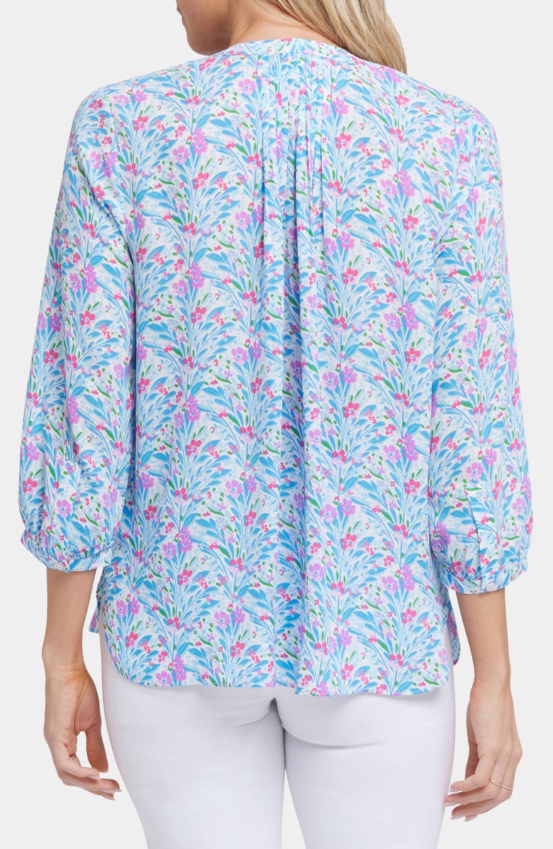 NYDJ Pintuck Top, Alternate, color, Serafia