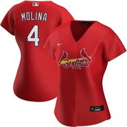 Nike Women's Nike Yadier Molina Red St. Louis Cardinals Alternate Replica Player Jersey
