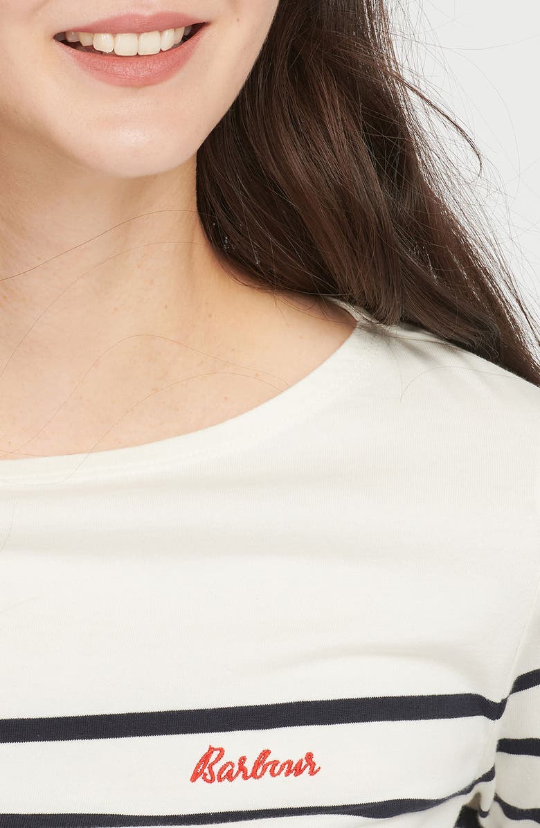 Barbour Bradley Long Sleeve Top, Alternate, color, 