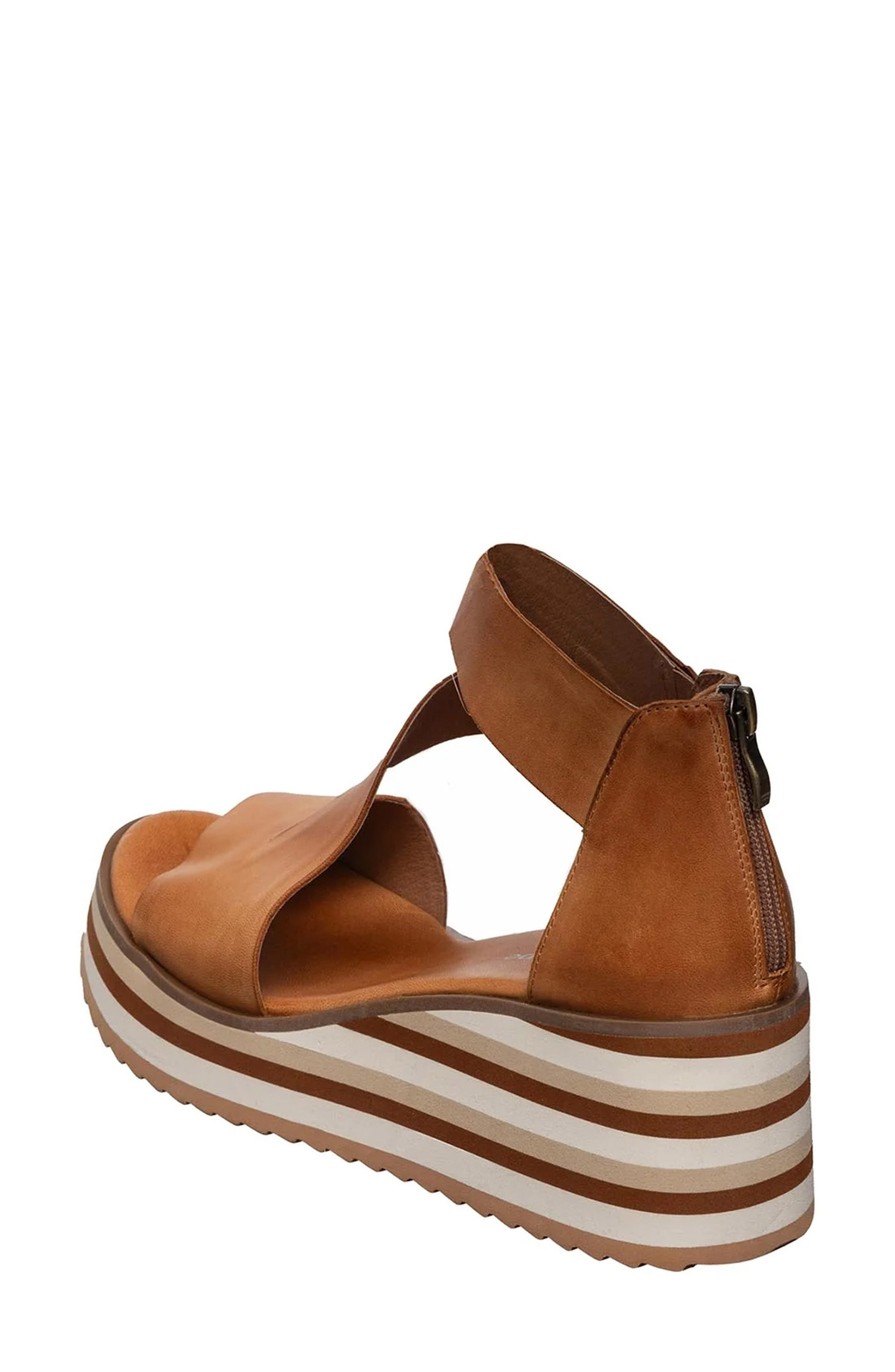 ANTELOPE Davi Wedge Sandal, Alternate, color, Taupe