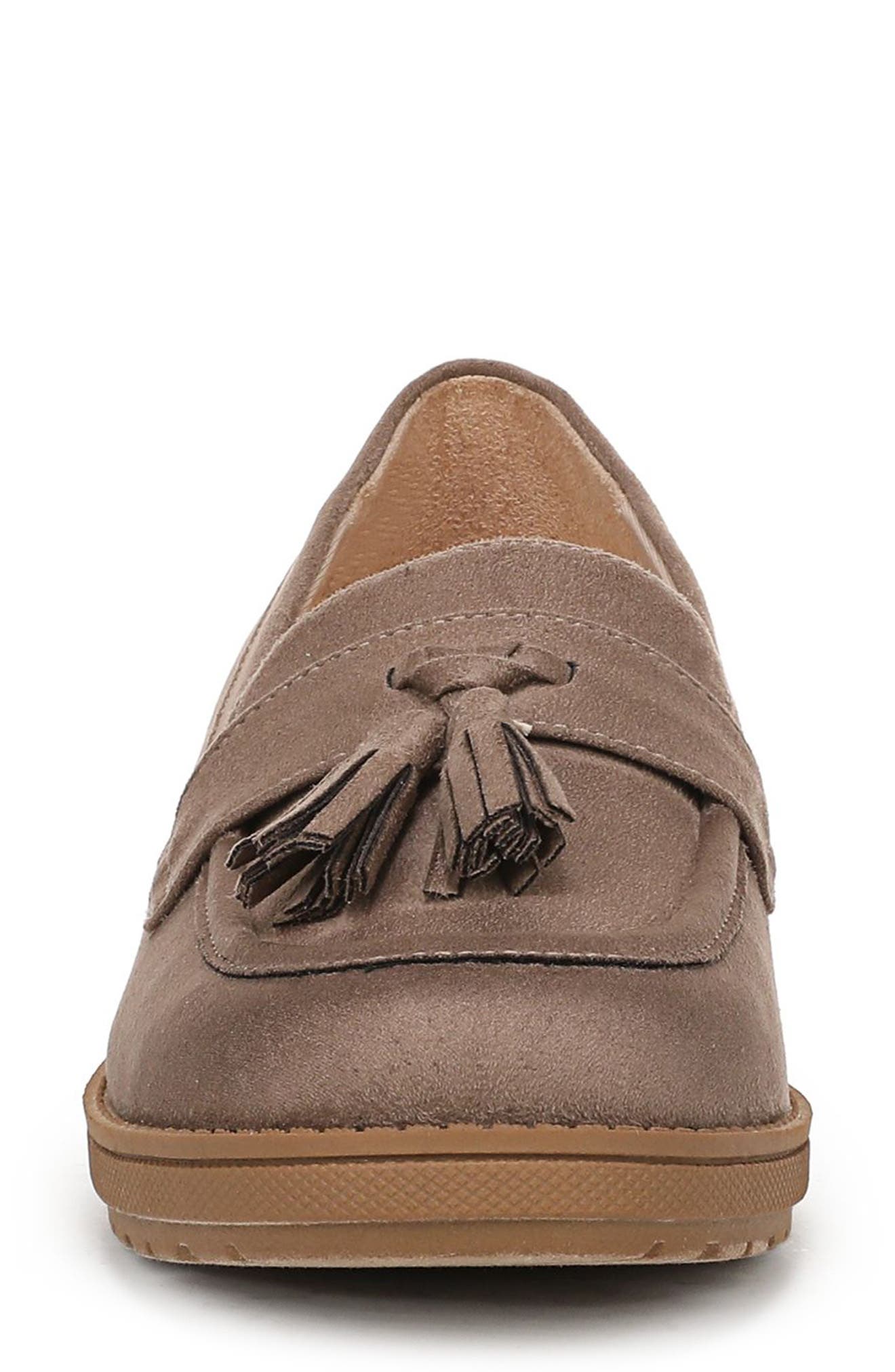 Dazzle Tassel Loafer, Alternate, color, WOOD SMOKE