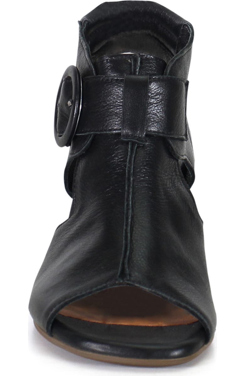 DibaTrue CORA LINE Leather Dressy Heeled Sandal, Alternate, color, Black