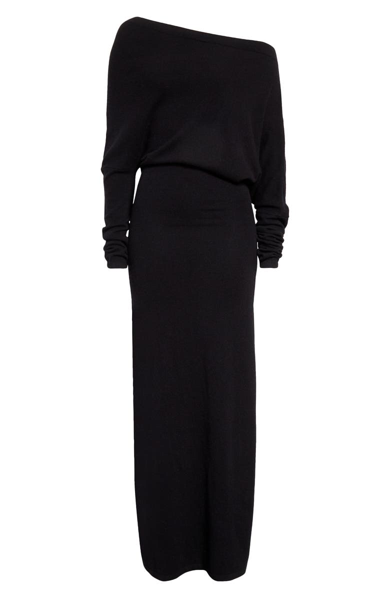 Altuzarra Kasos One-Shoulder Cashmere Knit Dress, Alternate, color, 