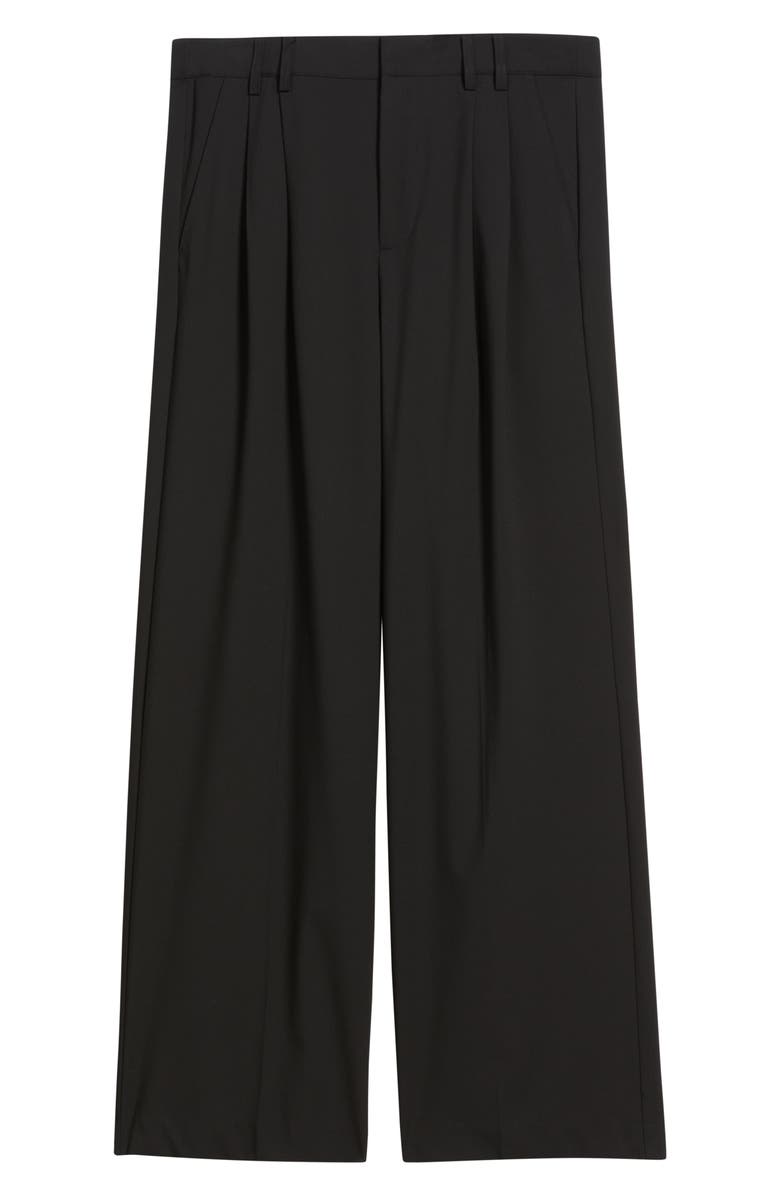 KROST Eco Pleated Wide Leg Trousers, Main, color, 