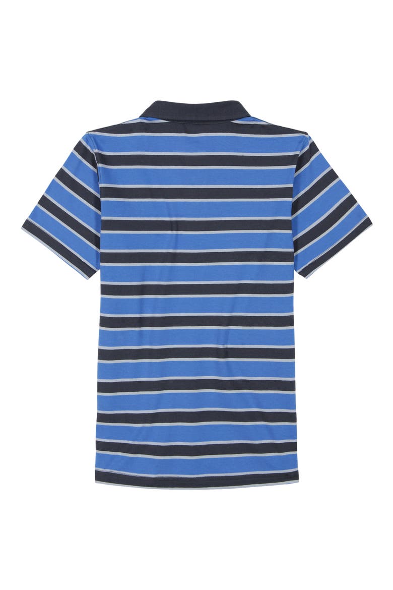 Kids' Stripe Lite Polo, Alternate, color, STAR SAPHIRE
