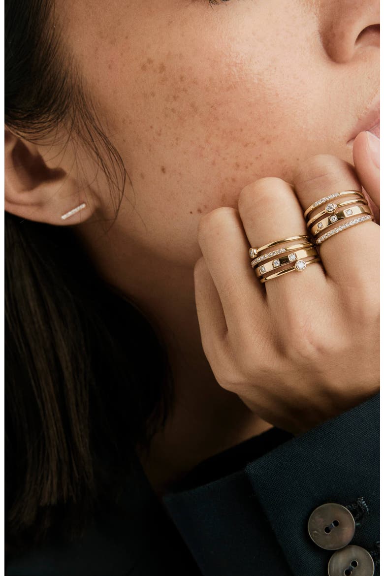 Diamonds Band Ring, Alternate, color, Yellow Gold