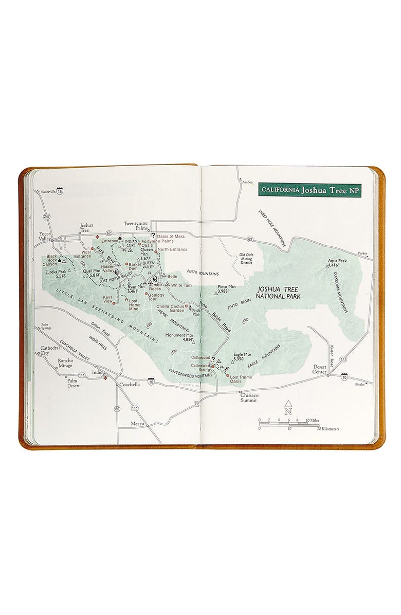 Graphic Image National Parks Journal, Alternate, color, British Tan