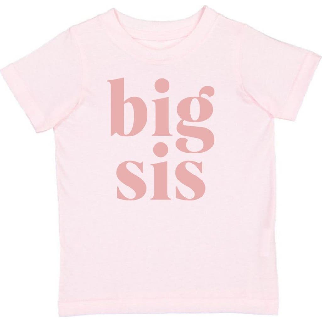 Sweet Wink Big Sis Short Sleeve T-shirt In Ballet Pink