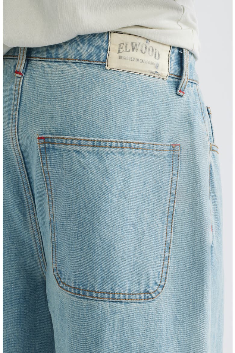 Released Hem Baggy Denim Pants, Alternate, color, CLASSIC INDIGO