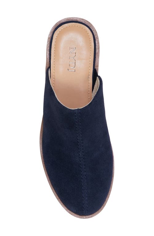 Nydj Edmond Wedge Mule In Navy