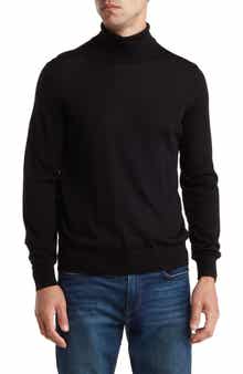 Bruno Magli Merino Wool Turtleneck Sweater