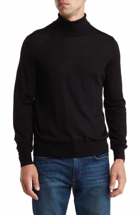 Bruno Magli Merino Wool Turtleneck Sweater
