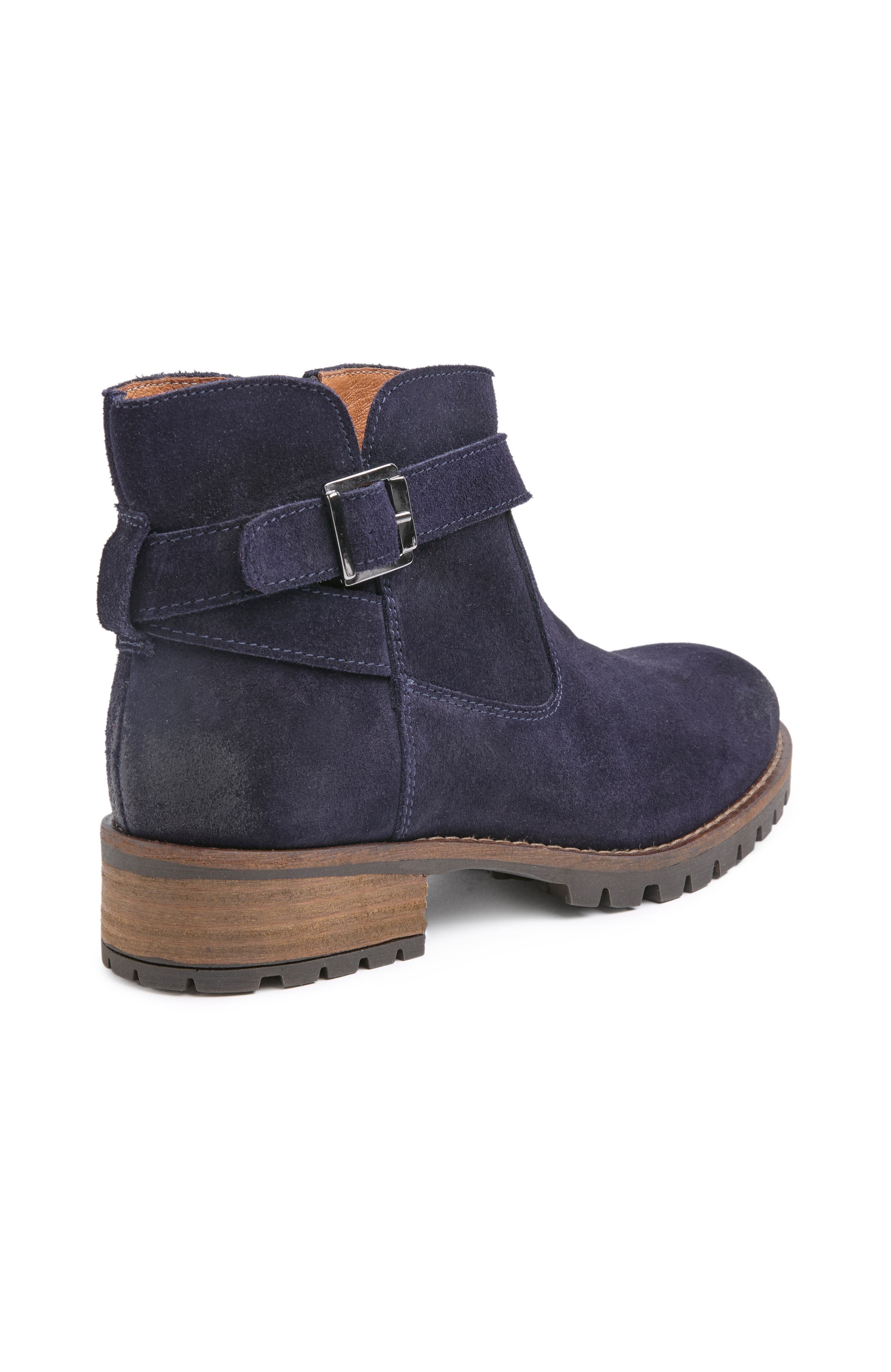 Celtic 
Co. Strap Detail Ankle Boot, Alternate, color, Dark Navy