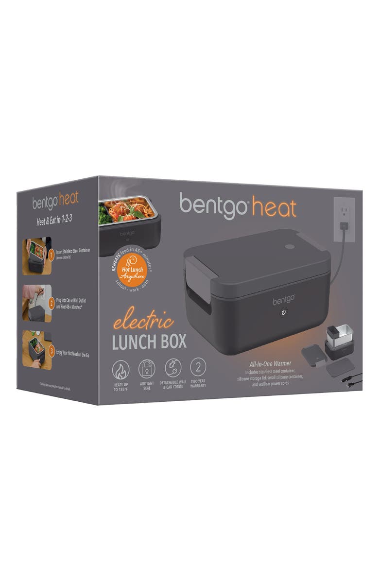 BENTGO Heat Electric Lunch Box, Alternate, color, Black
