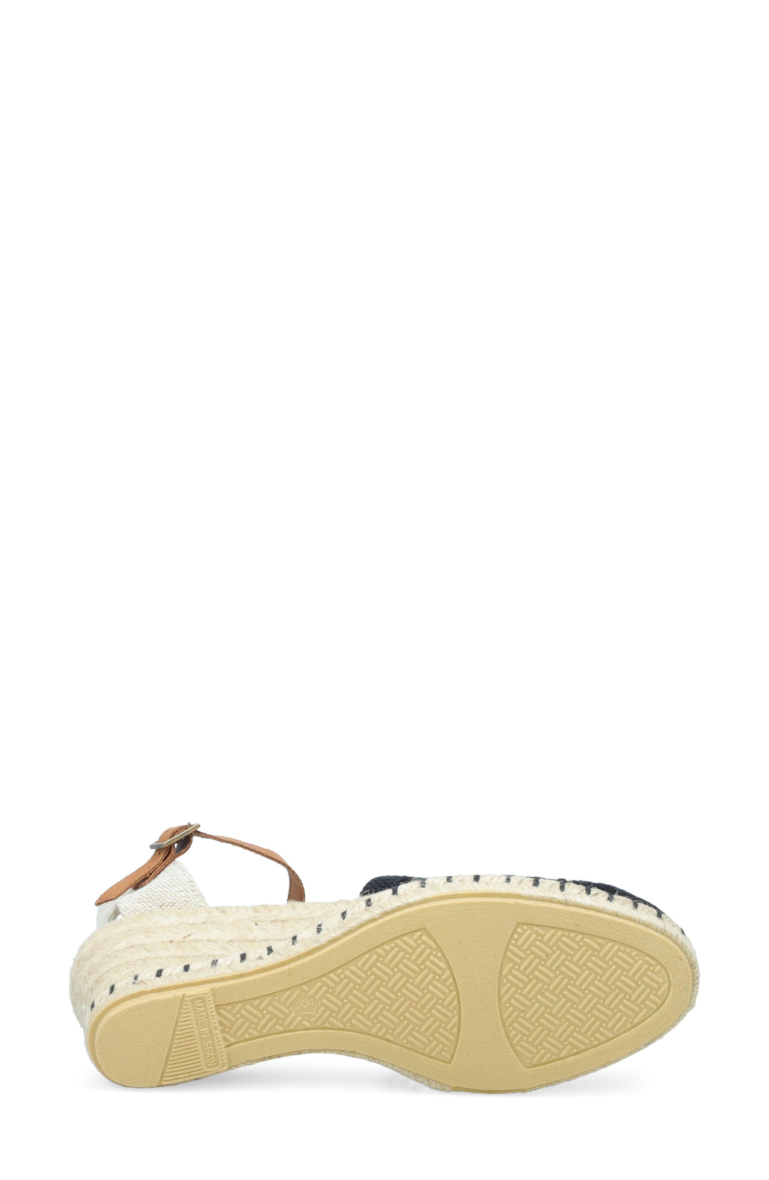 Miz Mooz May Crochet Espadrille Wedge, Alternate, color, 