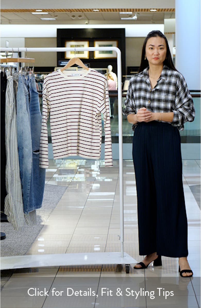 Stripe Cotton Sweater, sales video thumbnail