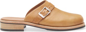 靴 our legacy CAMION MULE Our Legacy - Camion Mule Black Leather | Our Legacy