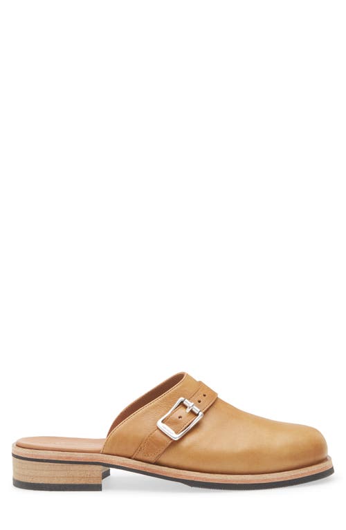 Our Legacy Camion Mule In Burnt Sugar Leather
