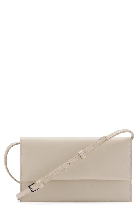 Faux Leather Crossbody Bag