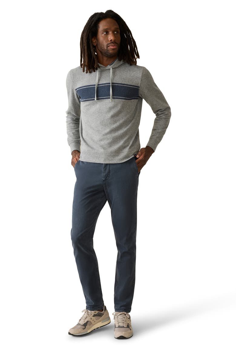 Faherty Legend Stretch Twill Hoodie, Alternate, color, 