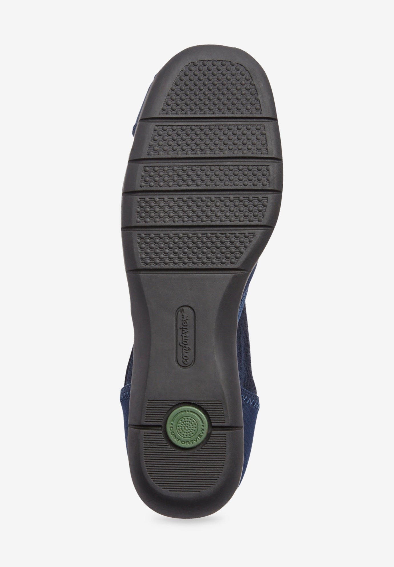 The Cheryl Stretch Neoprene Flat, Alternate, color, NAVY