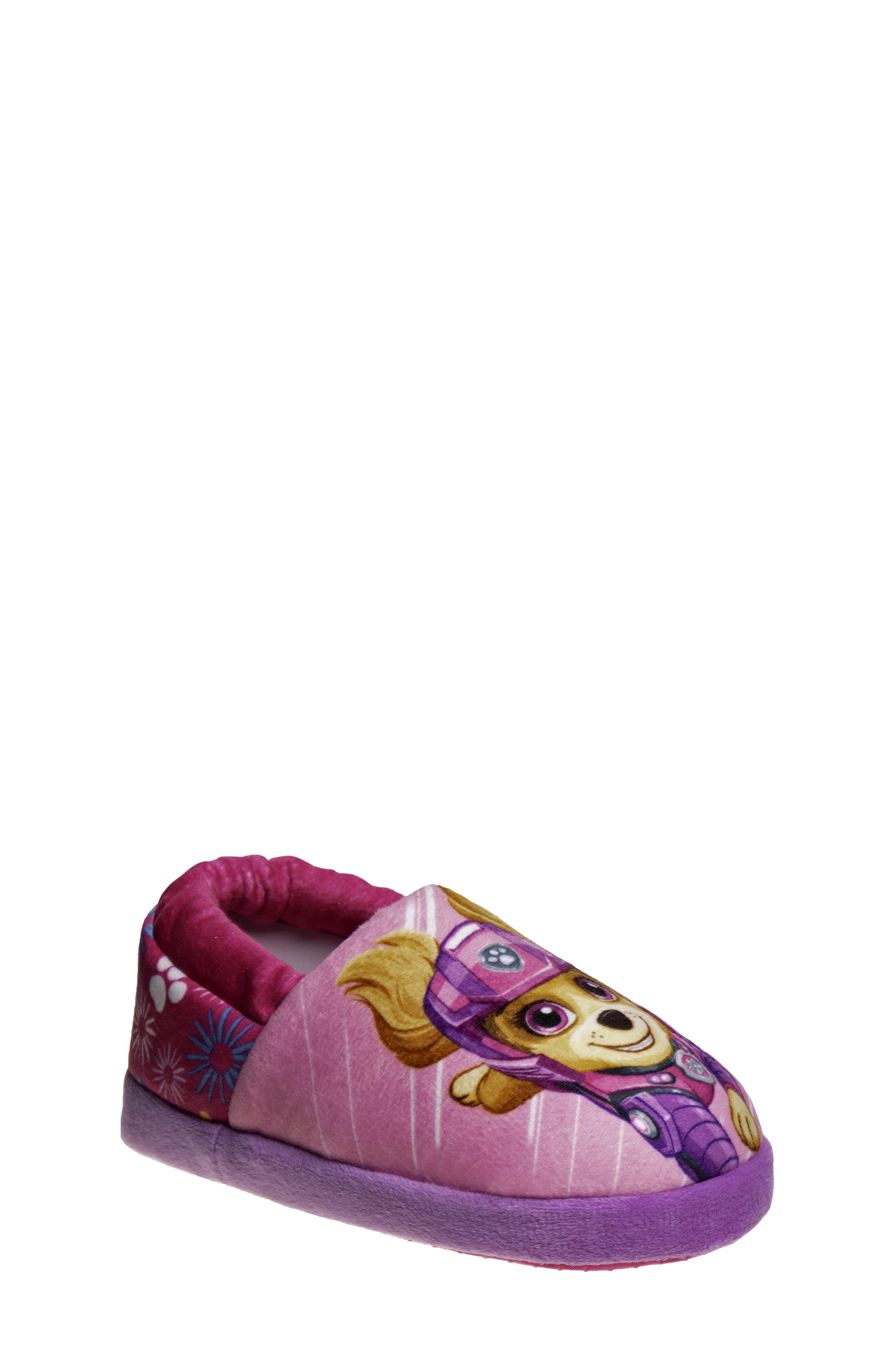 JOSMO Kids' Nickelodeon<sup>™</sup> Paw Patrol Skye & Liberty Mismatched Slippers, Main, color, Pink