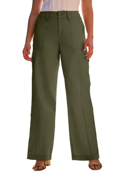 Wide Leg Cargo Pants