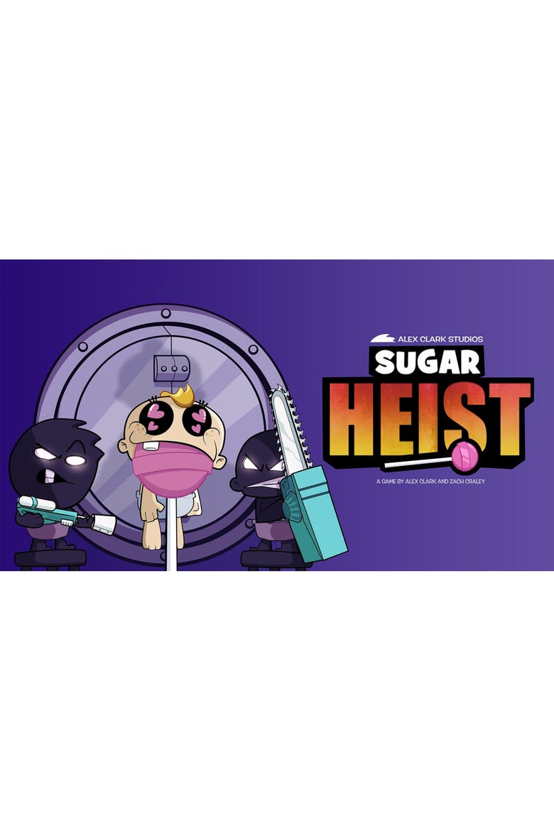 Sugar Heist Strategy Card Game, Ages 12+, Alternate, color, Multicolored