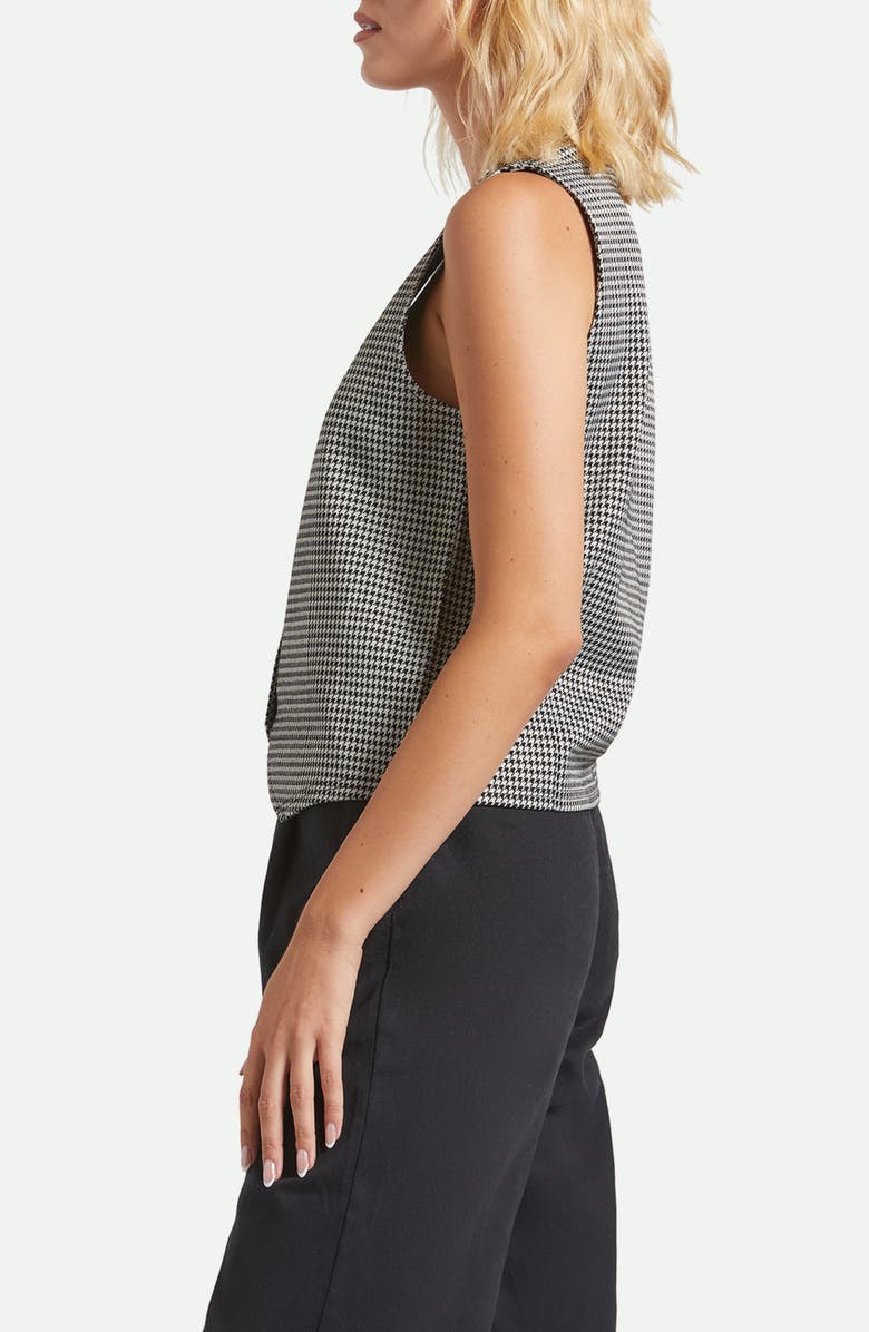 Brixton Houndstooth Lesiure Vest, Alternate, color, 
