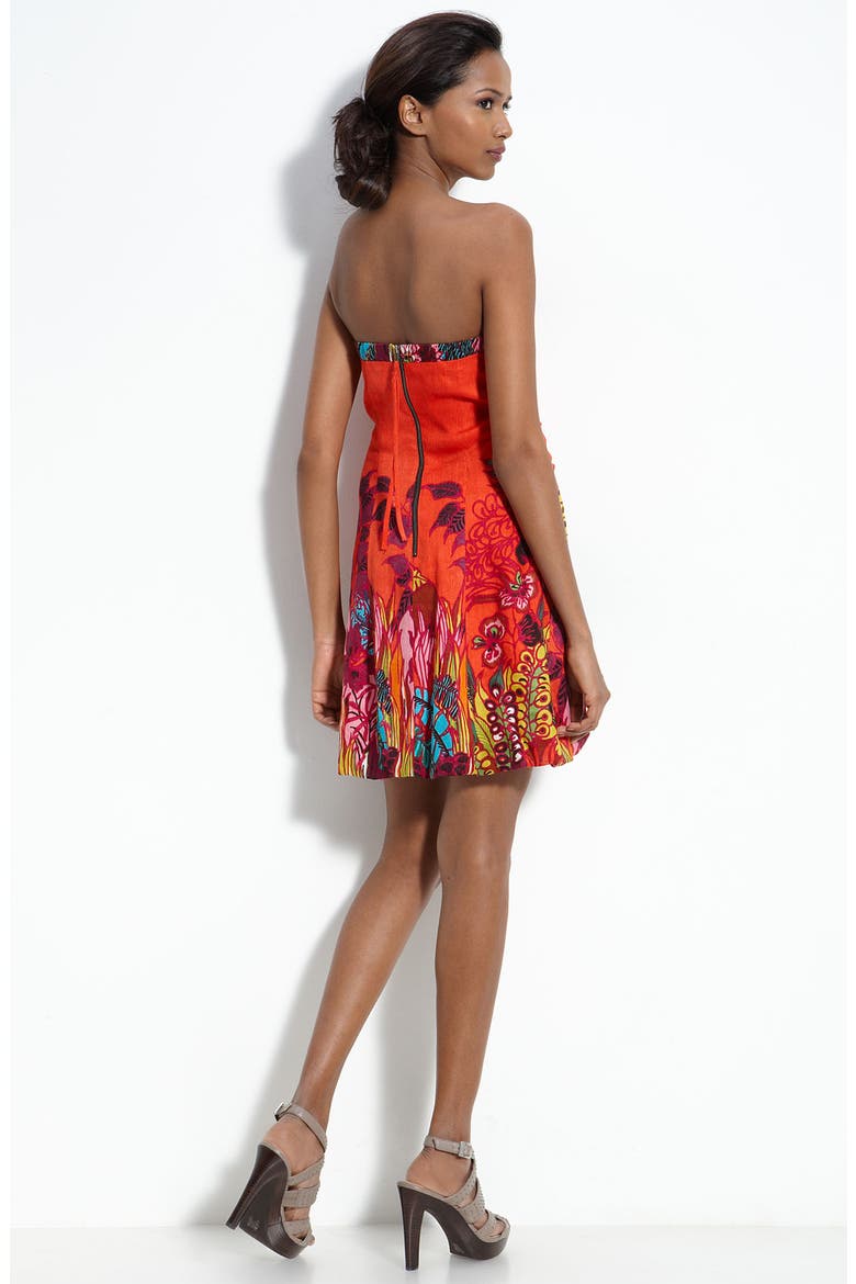 'Tropical Heat' Dress, Alternate, color, ORANGE SODA