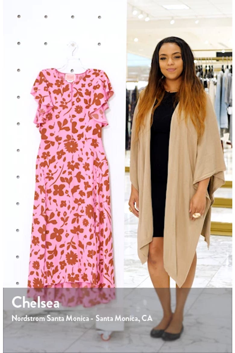 splash midi dress video