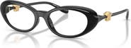 Versace 52mm Oval optical glasses