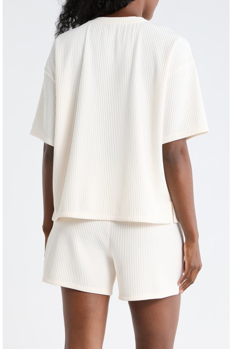 Short Sleeve Knit T-Shirt, Alternate, color, SAND