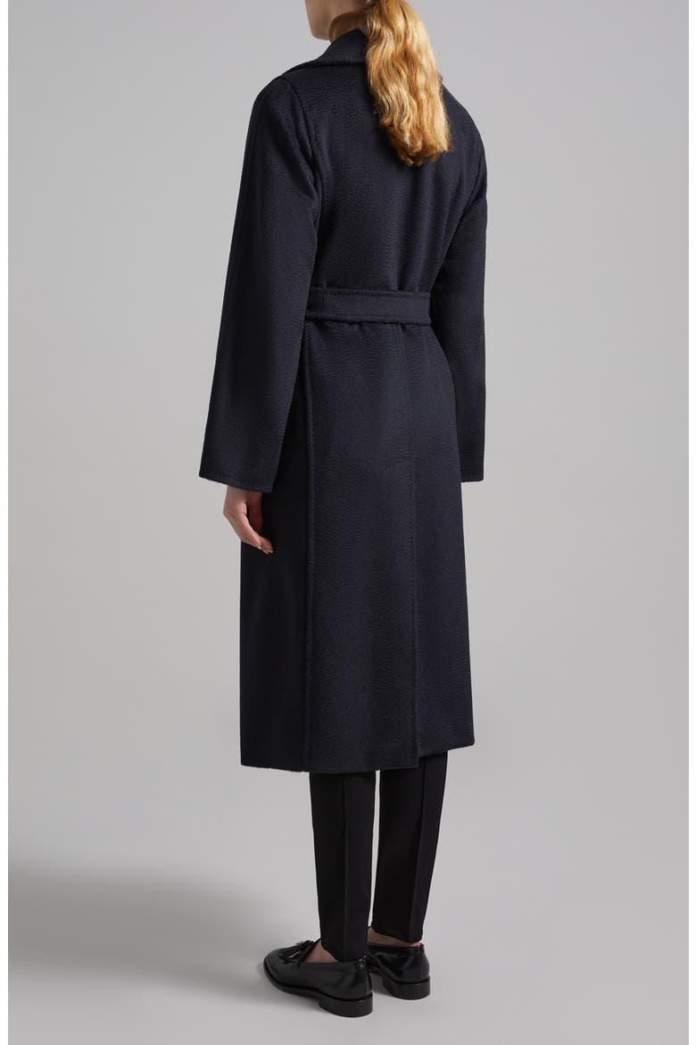 Manuela Camel Hair Wrap Coat, Alternate, color, ULTRAMARINE