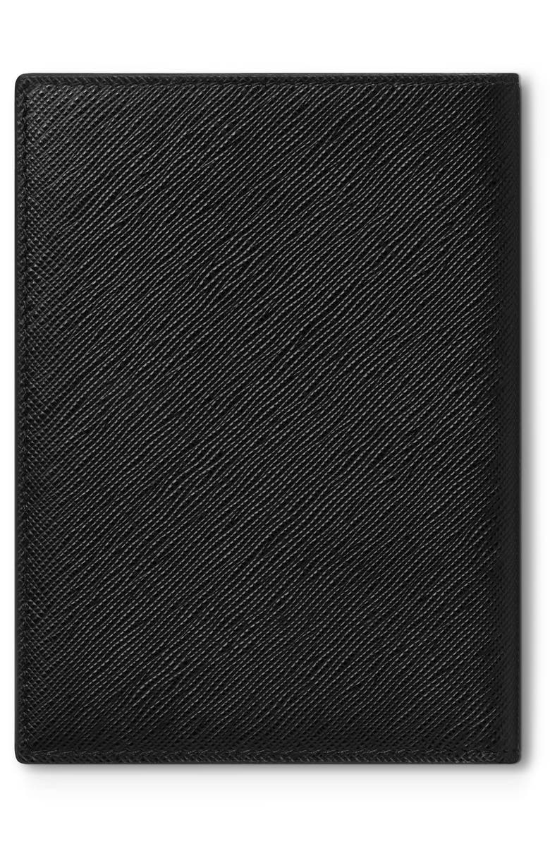 Montblanc Sartorial Passport Holder, Alternate, color, Black