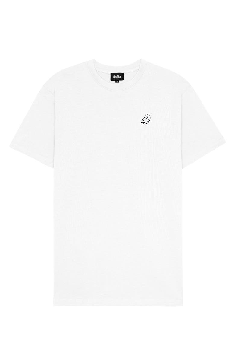 Mens Ghost Soft Heavyweight Tee, Main, color, White
