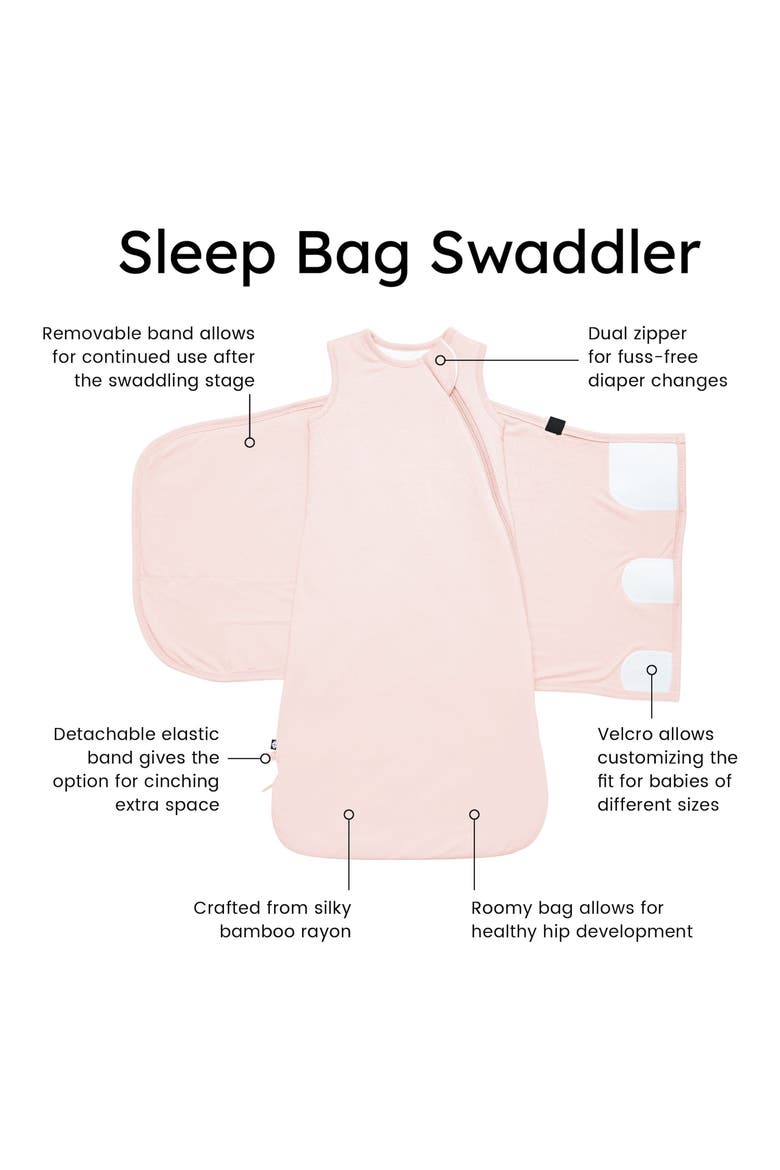 Sleep Bag Swaddler, Alternate, color, BLUSH