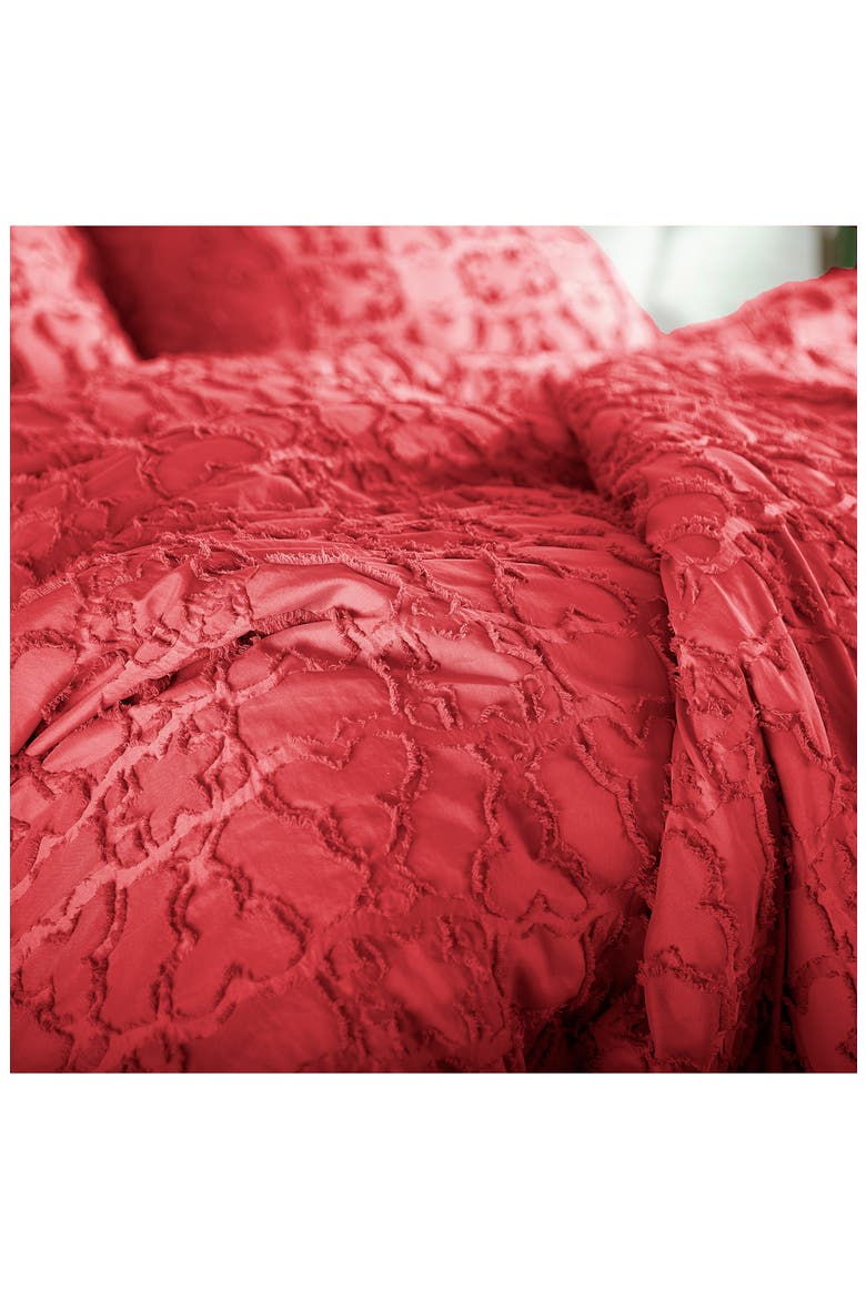 Jaquard Comforter Set, Alternate, color, PEPPER