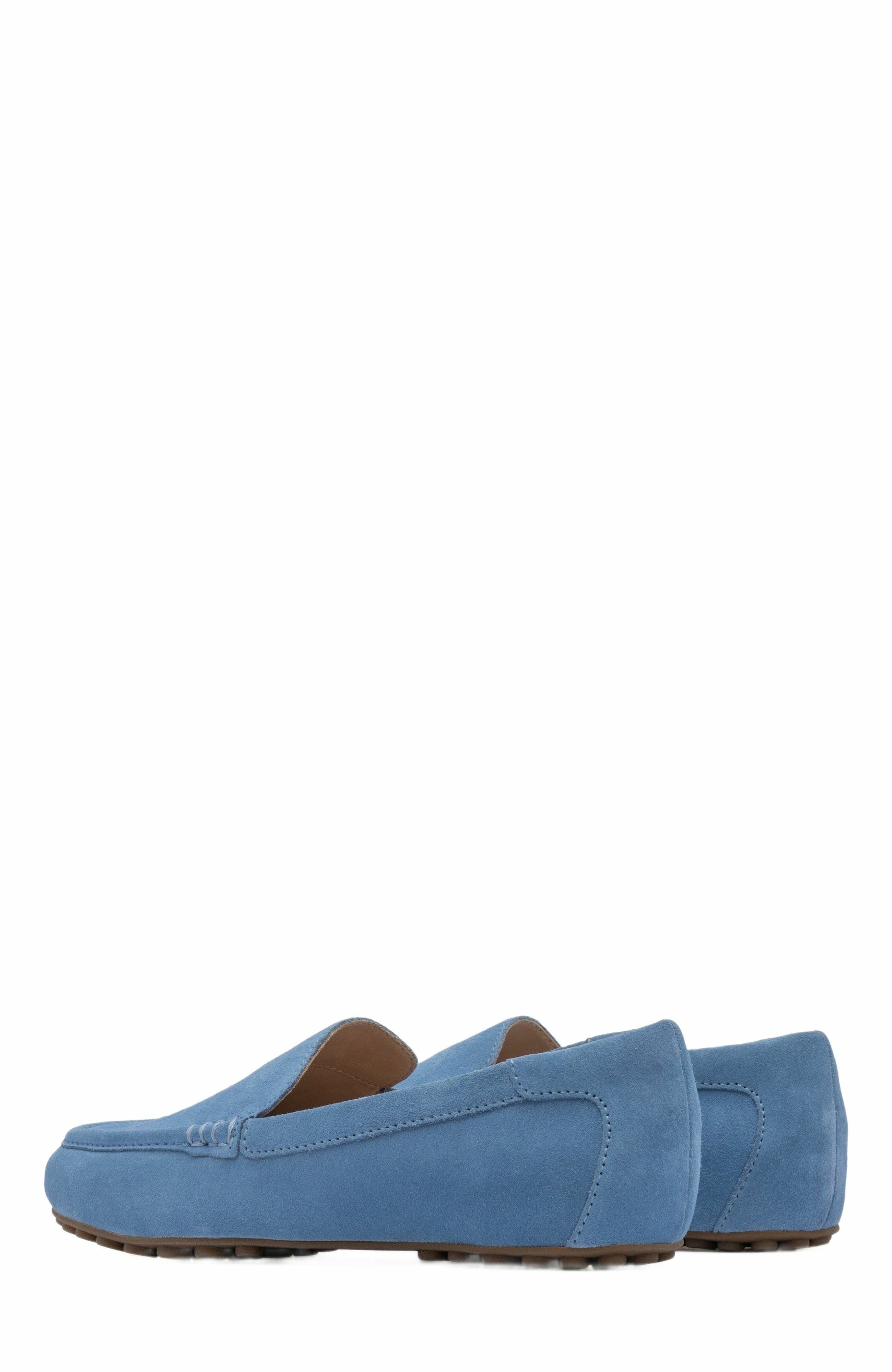 Harbor Loafer, Alternate, color, Faded Denim Suede - Regular