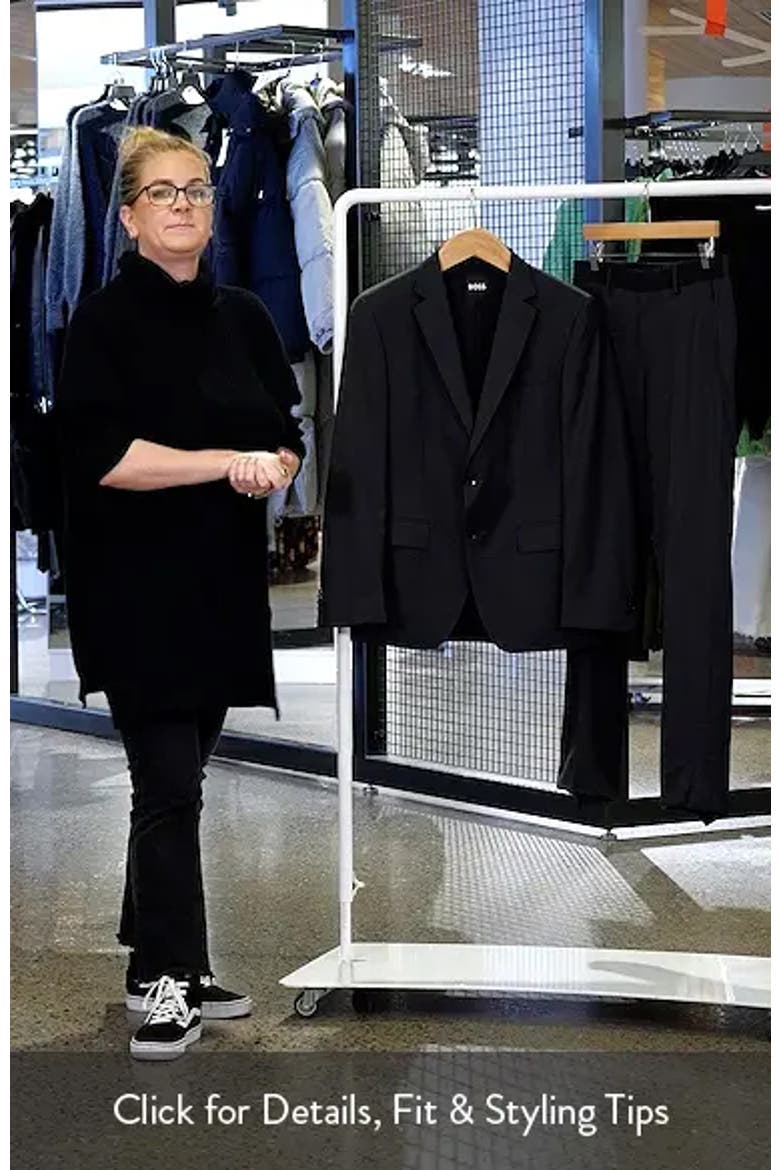 Huge Solid Wool Suit video